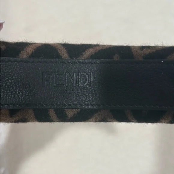 Fendi Brown and Black headband - Picture 3 of 5